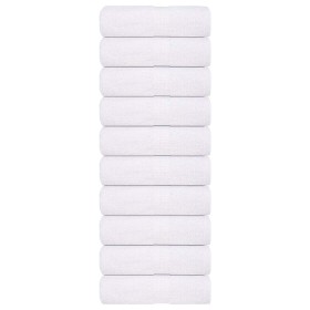 Toallitas de baño 10 uds blanco 15x21 cm 360 gsm 100 % algodón de , Toallas - Ref: Foro24-136639, Precio: 23,49 €, Descuento: %