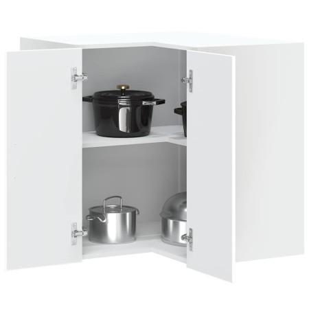 Mueble de cocina esquina pared Porto madera ingeniería blanca de , Armarios de cocina - Ref: Foro24-854097, Precio: 95,42 €, ...