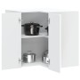 Mueble de cocina esquina pared Porto madera ingeniería blanca de , Armarios de cocina - Ref: Foro24-854097, Precio: 95,42 €, ...