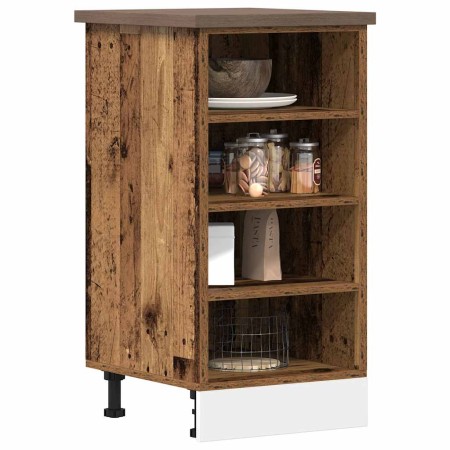 Armario inferior madera ingeniería envejecida 40x44,5x81,5 cm de , Armarios de cocina - Ref: Foro24-854209, Precio: 65,13 €, ...