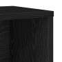 Librería de madera contrachapada roble negro 60x24x85 cm de , Librerías y estanterías - Ref: Foro24-860410, Precio: 62,15 €, ...
