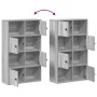 Estantería madera de ingeniería gris sonoma 60x24x101,5 cm de , Librerías y estanterías - Ref: Foro24-860396, Precio: 81,29 €...