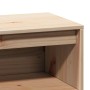 Aparador alto de madera maciza de pino 89x34x116,5 cm de , Aparadores - Ref: Foro24-861111, Precio: 170,25 €, Descuento: %