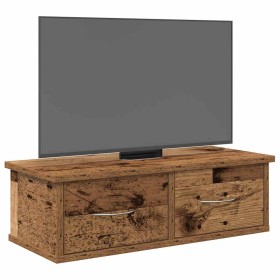 Armario pared madera ingeniería madera envejecida 60x26x18,5 cm de , Estantes y estanterías - Ref: Foro24-855858, Precio: 47,...