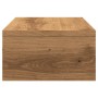 Soporte mesa pantalla madera ingeniería roble 42x24x13 cm de , Muebles TV - Ref: Foro24-855797, Precio: 23,55 €, Descuento: %