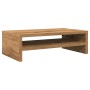 Soporte mesa pantalla madera ingeniería roble 42x24x13 cm de , Muebles TV - Ref: Foro24-855797, Precio: 23,55 €, Descuento: %
