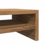 Soporte mesa pantalla madera ingeniería roble 42x24x13 cm de , Muebles TV - Ref: Foro24-855797, Precio: 23,55 €, Descuento: %
