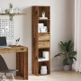Estantería madera contrachapada madera vieja 36x30x171 cm de , Librerías y estanterías - Ref: Foro24-856046, Precio: 90,65 €,...