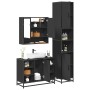 Juego de muebles de baño 3 pzas madera contrachapada negro de , Muebles de baño - Ref: Foro24-3301120, Precio: 305,55 €, Desc...