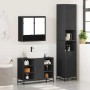 Juego de muebles de baño 3 pzas madera contrachapada negro de , Muebles de baño - Ref: Foro24-3301120, Precio: 305,55 €, Desc...