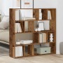 Estantería/divisor de espacios madera antigua 105x24x102 cm de , Divisores de ambientes - Ref: Foro24-855830, Precio: 90,33 €...