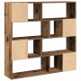 Estantería/divisor de espacios madera antigua 105x24x102 cm de , Divisores de ambientes - Ref: Foro24-855830, Precio: 90,33 €...