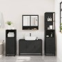 Juego de muebles de baño 3 pzas madera contrachapada negro de , Muebles de baño - Ref: Foro24-3301160, Precio: 271,33 €, Desc...