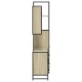 Set de muebles de baño 3 pzas madera contrachapada roble Sonoma de , Muebles de baño - Ref: Foro24-3301141, Precio: 305,97 €,...