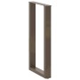 Patas de mesa centro forma U 2uds acero natural 50x(90-91) cm de , Patas para mesas - Ref: Foro24-4013223, Precio: 94,65 €, D...