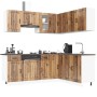 Mueble cocina Kalmar madera vieja 11 pzas madera contrachapada de , Armarios de cocina - Ref: Foro24-3314949, Precio: 700,65 ...