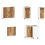 Mueble cocina Kalmar madera vieja 11 pzas madera contrachapada de , Armarios de cocina - Ref: Foro24-3314949, Precio: 700,65 ...