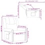 Sillón reclinable cuero sintético marrón brillante de , Sillones - Ref: Foro24-4015677, Precio: 178,52 €, Descuento: %