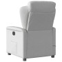 Sillón reclinable de masaje eléctrico tela gris nube de , Sillones - Ref: Foro24-3303133, Precio: 252,72 €, Descuento: %