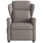 Sillón reclinable de masaje eléctrico tela gris taupe de , Sillones - Ref: Foro24-3303131, Precio: 250,94 €, Descuento: %