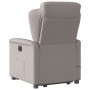 Sillón de masaje eléctrico reclinable elevable tela taupé de , Sillones - Ref: Foro24-3303171, Precio: 333,14 €, Descuento: %