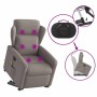 Sillón de masaje eléctrico reclinable elevable tela taupé de , Sillones - Ref: Foro24-3303171, Precio: 333,14 €, Descuento: %