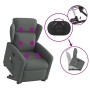Sillón de masaje eléctrico reclinable elevable tela gris oscuro de , Sillones - Ref: Foro24-3303165, Precio: 318,70 €, Descue...