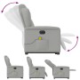 Sillón de masaje eléctrico reclinable elevable tela gris nube de , Sillones - Ref: Foro24-3303173, Precio: 334,44 €, Descuent...