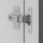 Armario de pared para cocina con puerta de cristal Porto negro de , Armarios de cocina - Ref: Foro24-854088, Precio: 90,58 €,...