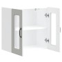 Armario pared cocina puerta de cristal Kalmar blanca de , Armarios de cocina - Ref: Foro24-853667, Precio: 60,97 €, Descuento: %