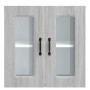 Armario pared cocina puerta de cristal Kalmar sonoma gris de , Armarios de cocina - Ref: Foro24-853673, Precio: 72,09 €, Desc...