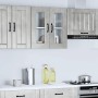 Armario pared cocina puerta de cristal Kalmar gris hormigón de , Armarios de cocina - Ref: Foro24-853671, Precio: 63,96 €, De...