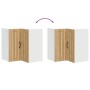 Mueble de cocina esquina pared Lucca roble artesanal de , Armarios de cocina - Ref: Foro24-853866, Precio: 89,33 €, Descuento: %