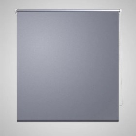 Estor Persiana Enrollable 100 x 230 cm Gris de vidaXL, Persianas y estores - Ref: Foro24-240158, Precio: 24,71 €, Descuento: %