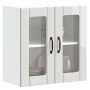 Armario pared cocina puerta cristal Lucca blanca alto brillo de , Armarios de cocina - Ref: Foro24-853909, Precio: 79,79 €, D...