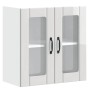 Armario pared cocina puerta cristal Lucca blanca alto brillo de , Armarios de cocina - Ref: Foro24-853909, Precio: 79,79 €, D...