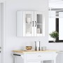 Armario pared cocina puerta cristal Lucca blanca alto brillo de , Armarios de cocina - Ref: Foro24-853909, Precio: 79,79 €, D...