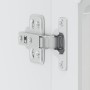 Armario pared cocina puerta cristal Lucca blanca alto brillo de , Armarios de cocina - Ref: Foro24-853909, Precio: 79,79 €, D...