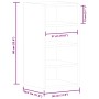 Armario colgante de cocina contrachapada negro 30x29,5x60 cm de , Armarios de cocina - Ref: Foro24-854167, Precio: 39,48 €, D...