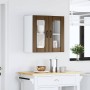 Armario pared cocina puerta de cristal Lucca roble marrón de , Armarios de cocina - Ref: Foro24-853914, Precio: 67,11 €, Desc...