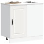 Mueble bajo de cocina Kalmar madera de ingeniería blanca de , Armarios de cocina - Ref: Foro24-854318, Precio: 82,41 €, Descu...