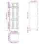 Mueble de cocina Lucca de madera contrachapada roble ahumado de , Armarios de cocina - Ref: Foro24-853872, Precio: 201,63 €, ...