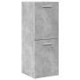 Juego muebles de baño 4 pzas madera contrachapada gris hormigón de , Muebles de baño - Ref: Foro24-3324864, Precio: 131,93 €,...