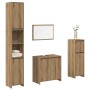 Juego de muebles baño 4 piezas madera ingeniería roble artisan de , Muebles de baño - Ref: Foro24-3328556, Precio: 209,64 €, ...