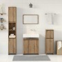 Juego de muebles baño 4 piezas madera ingeniería roble artisan de , Muebles de baño - Ref: Foro24-3328556, Precio: 209,64 €, ...