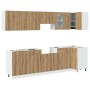 Set de muebles cocina 11 pzas madera ingeniería roble artesanal de , Armarios de cocina - Ref: Foro24-3328580, Precio: 640,09...