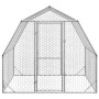 Gallinero 2,5x2x2,25 m acero galvanizado de , Jaulas y habitáculos para animales pequeños - Ref: Foro24-4104029, Precio: 157,...
