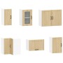 Mueble cocina Lucca roble sonoma 11 pzas madera contrachapada de , Armarios de cocina - Ref: Foro24-3314954, Precio: 680,72 €...
