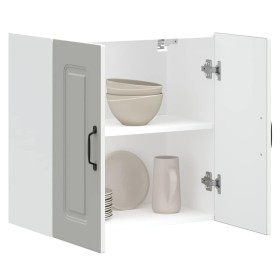 Armario de pared para cocina Kalmar madera de ingeniería blanca de , Armarios de cocina - Ref: Foro24-853577, Precio: 53,76 €...