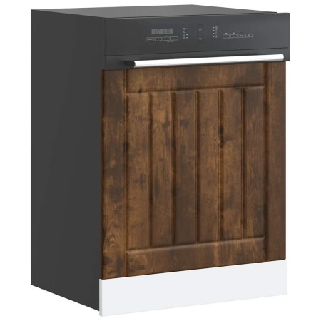 Panel lavavajillas Lucca madera contrachapada roble ahumado de , Armarios de cocina - Ref: Foro24-853902, Precio: 34,21 €, De...